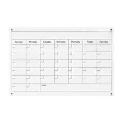 Reusable Acrylic Wall Calendar Dry Erase Board for Notes