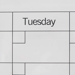 Reusable Acrylic Wall Calendar Dry Erase Board for Notes