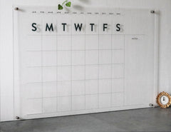 Reusable Acrylic Wall Calendar