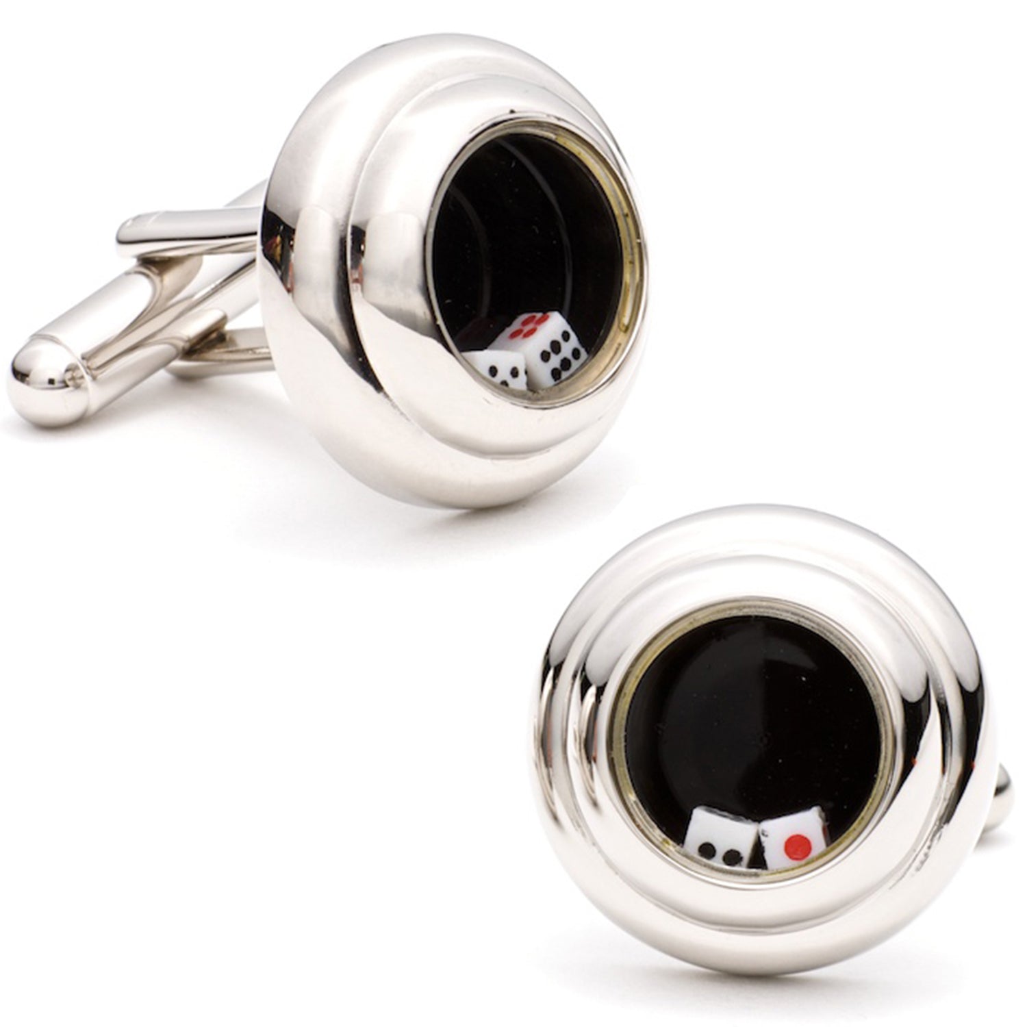  Cufflinks Dice Game Cufflinks - Default Title - Bonton