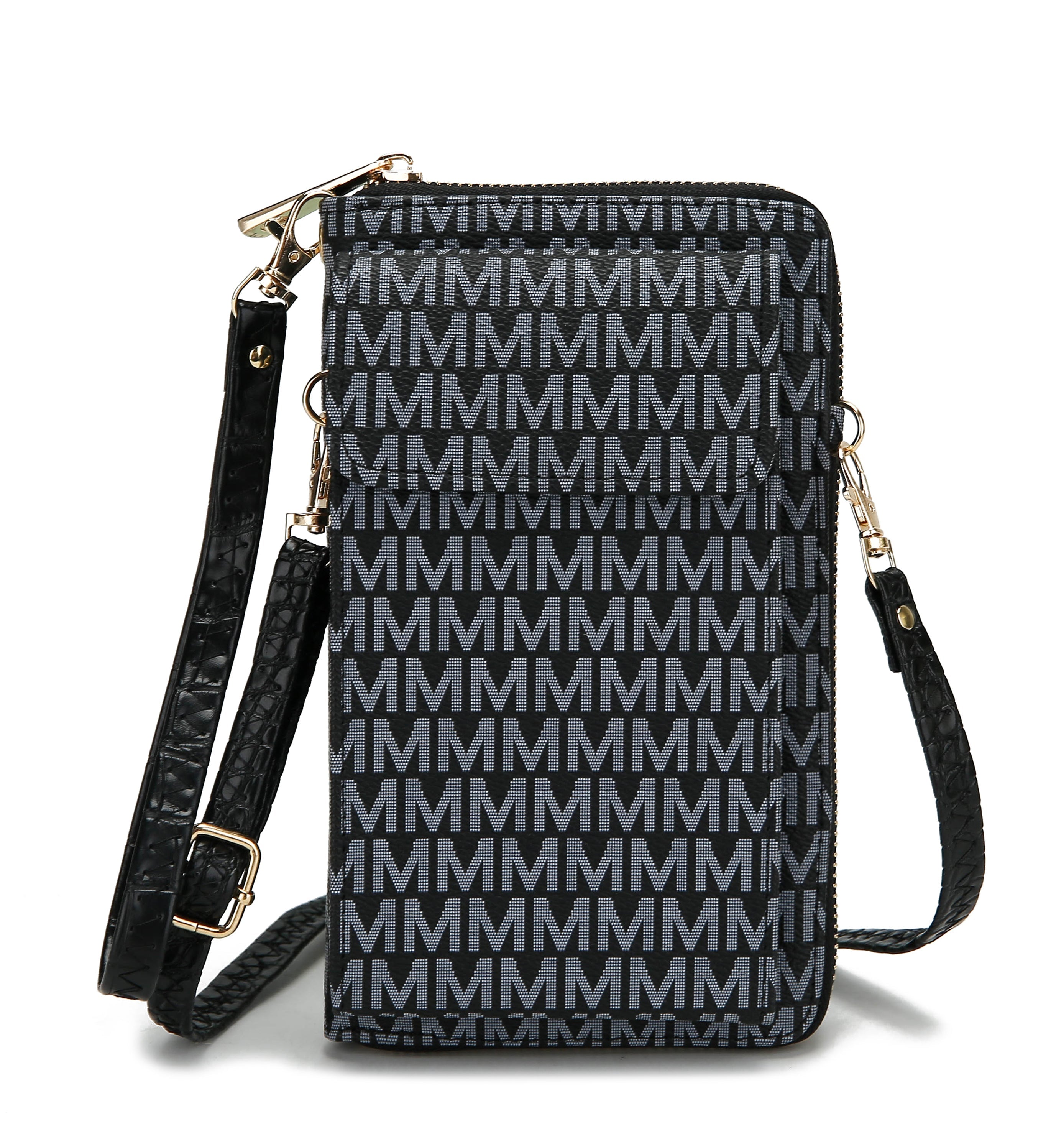  MKF Collection Mala Phone Crossbody Bag - White - Bonton