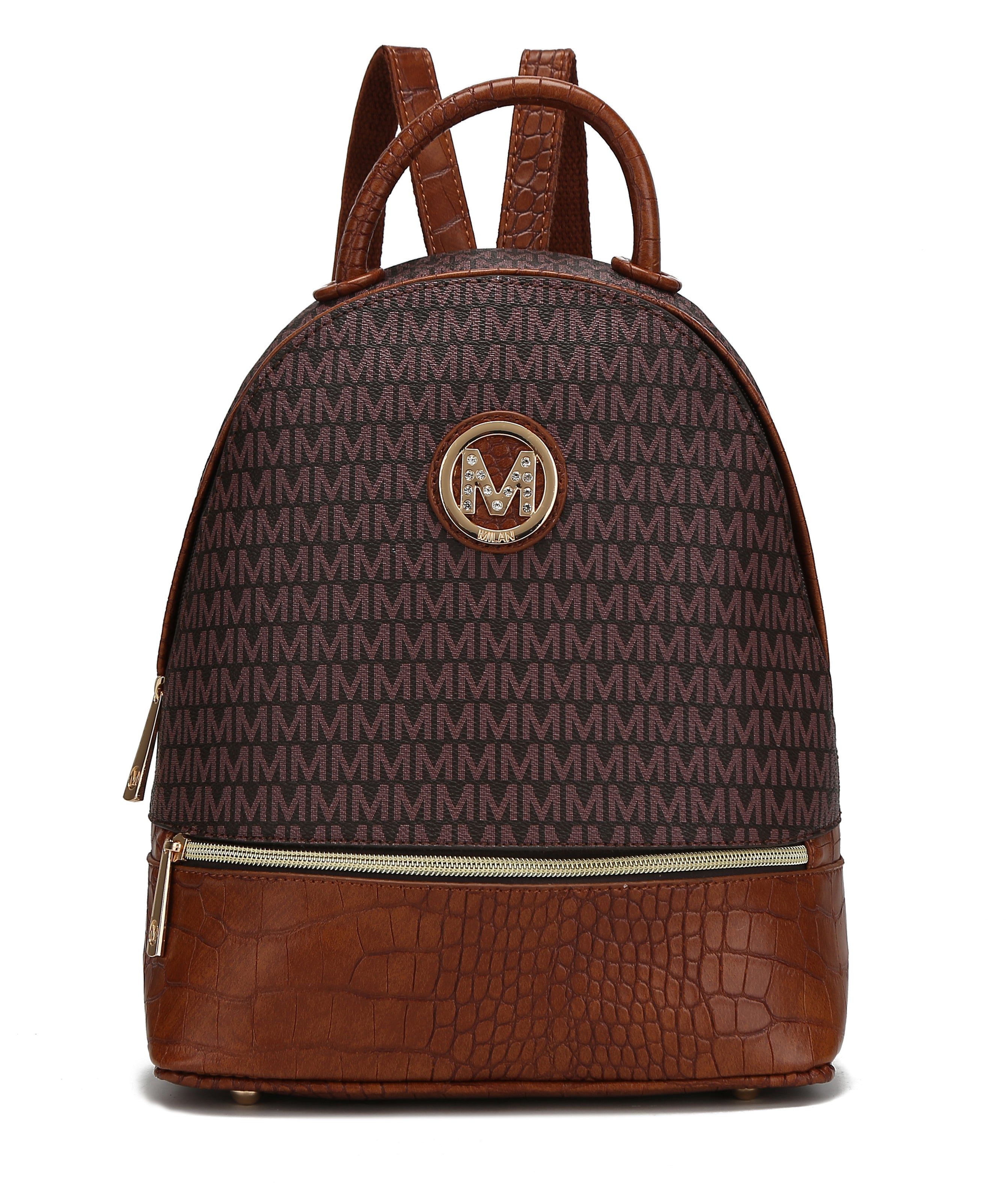  MKF Collection Denice Signature Backpack - Black - Bonton