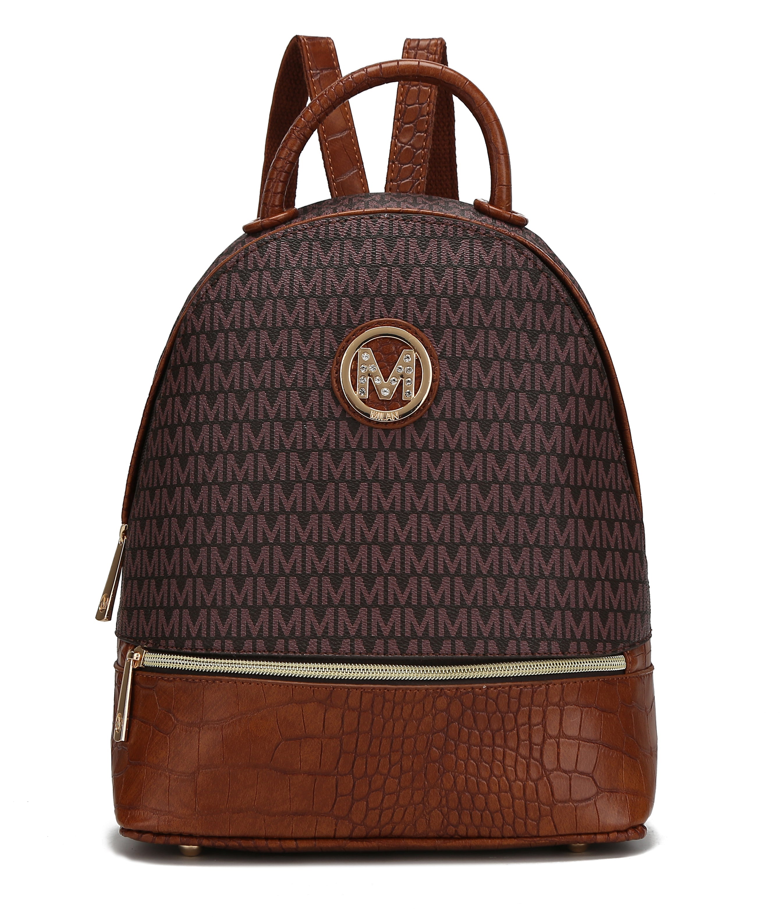 MKF Collection Denice Signature Backpack - Beige - Bonton