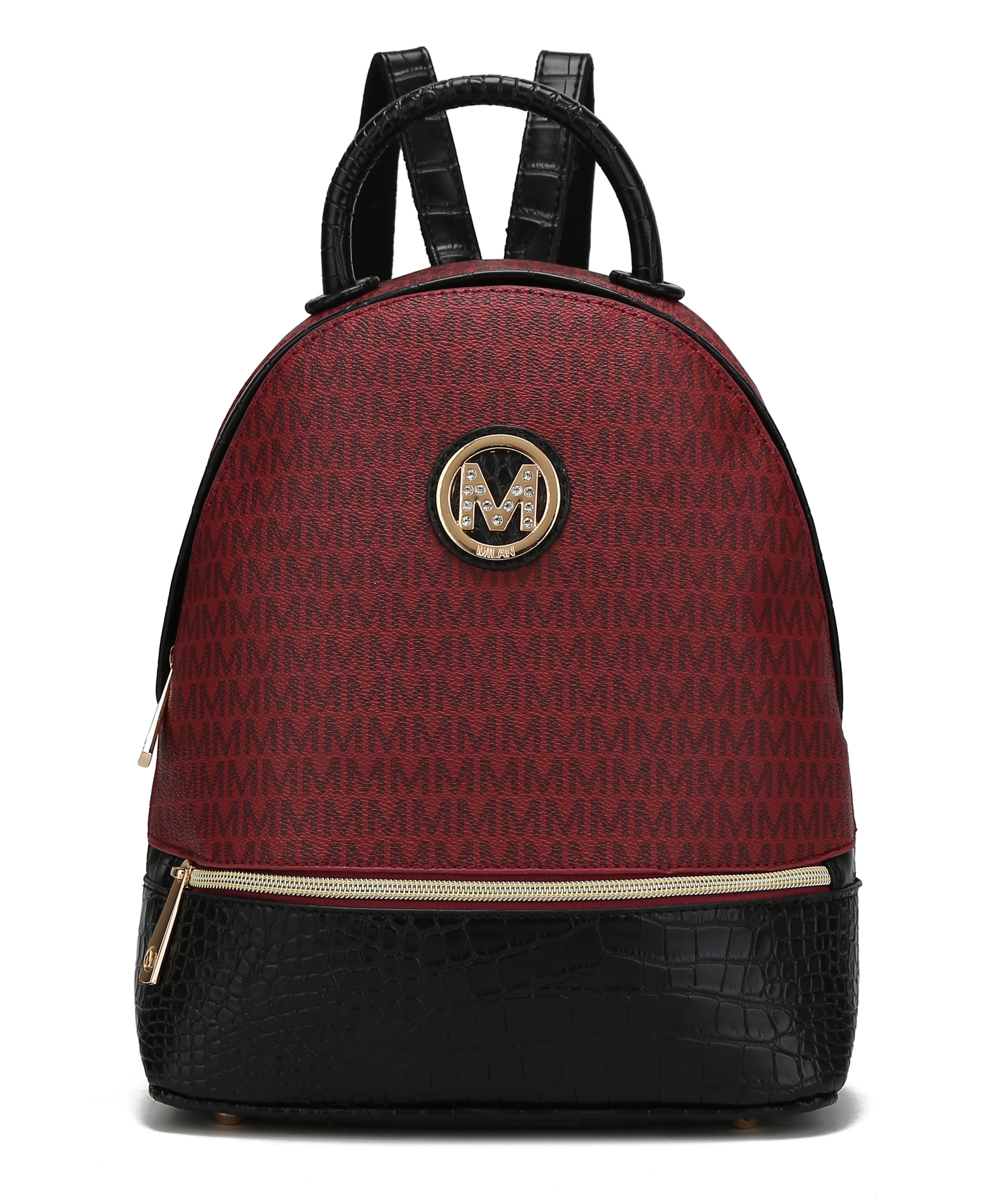  MKF Collection Denice Signature Backpack - Black - Bonton