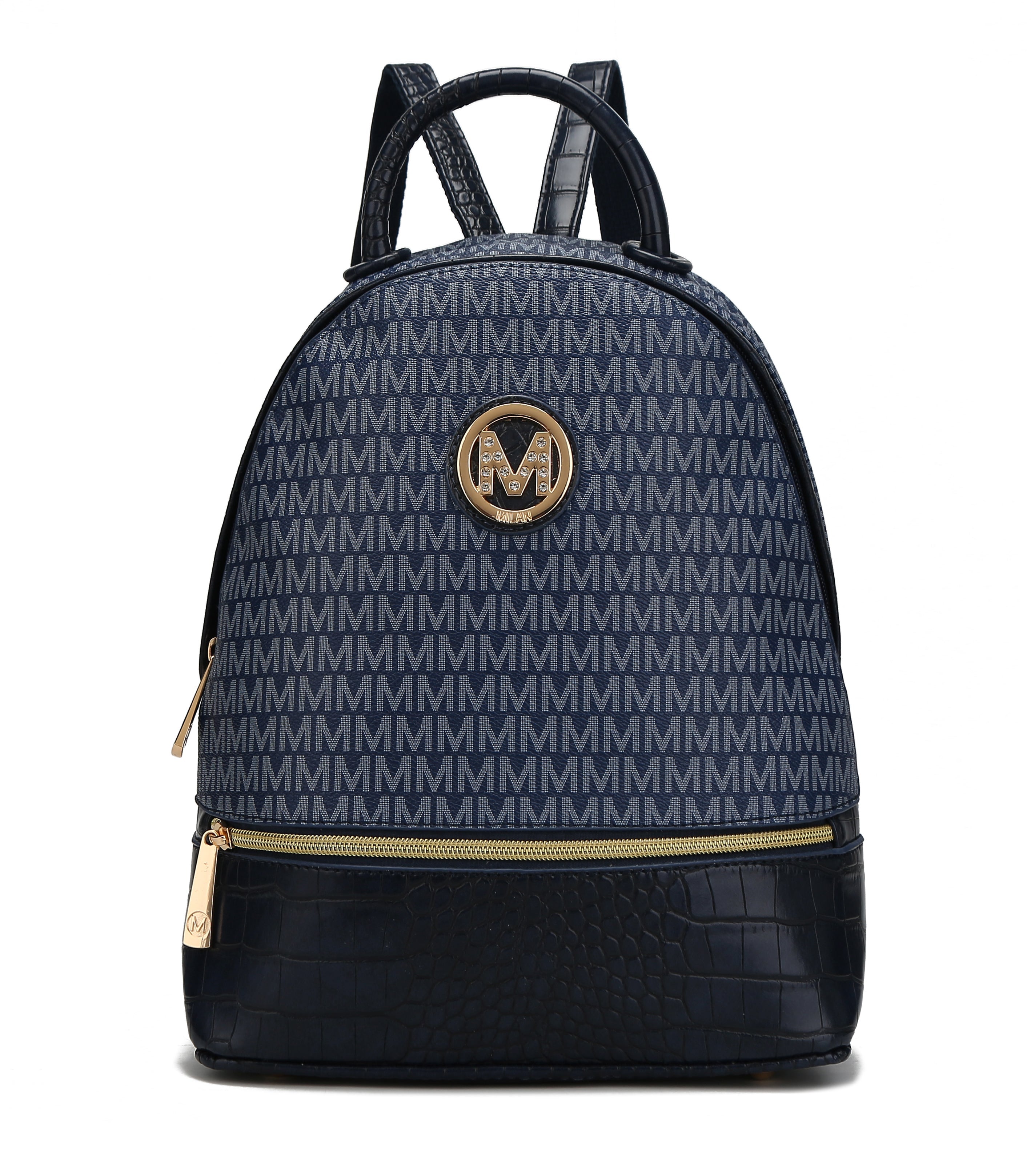  MKF Collection Denice Signature Backpack - Black - Bonton