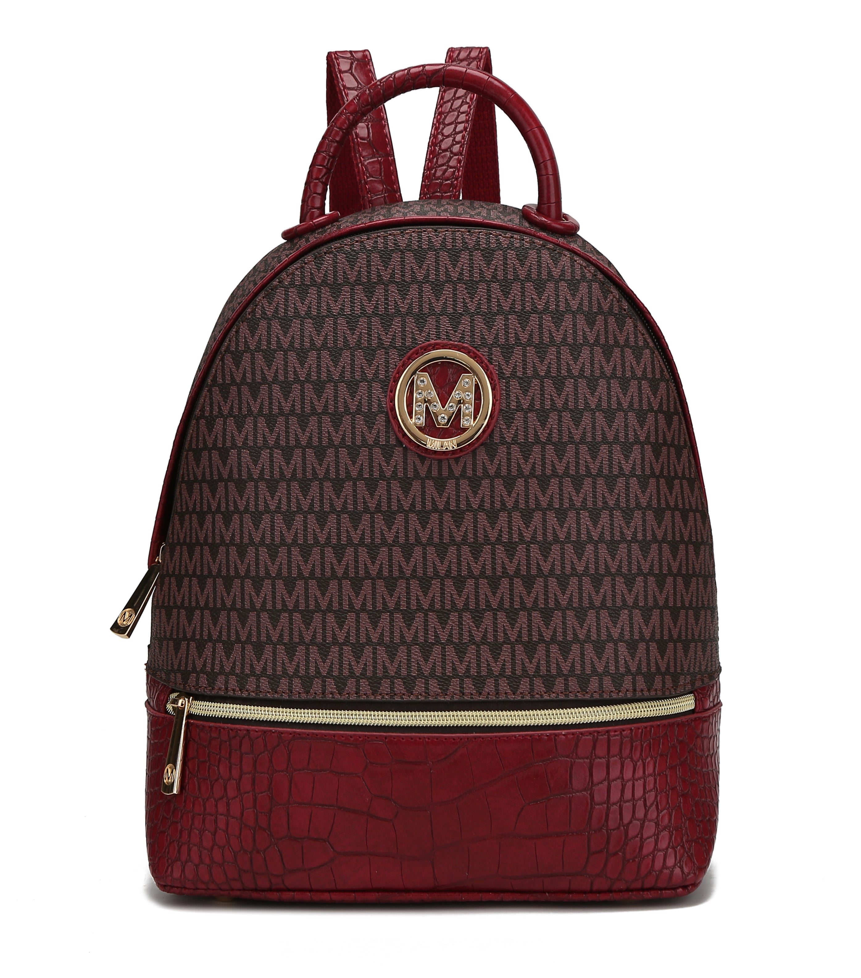  MKF Collection Denice Signature Backpack - Beige - Bonton