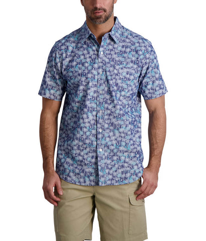 Chaps Men's Short Sleeve Shirt Chambray ButtonUp 2
