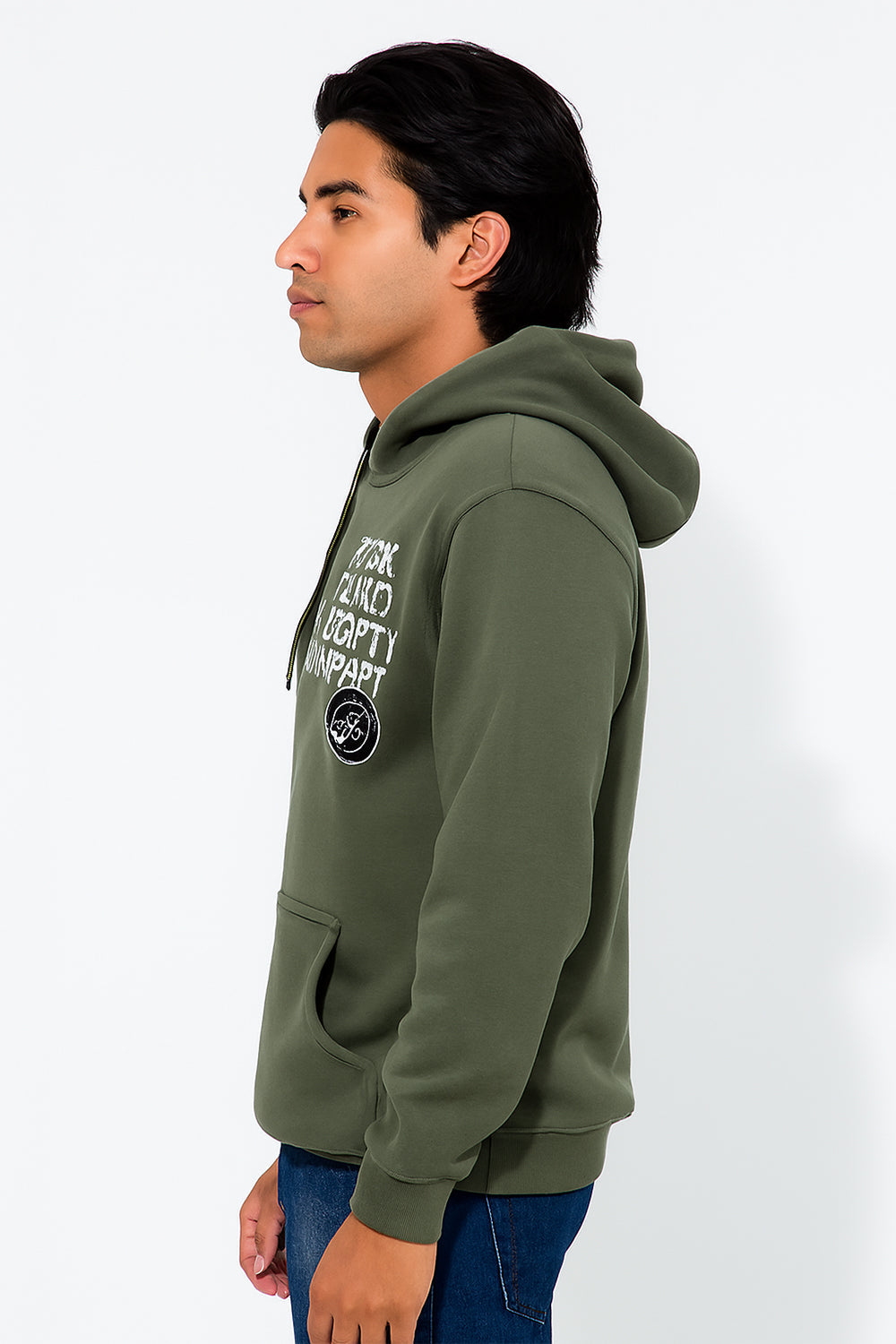  Members Only Rick And Morty Hoody - OLIVE - Bonton