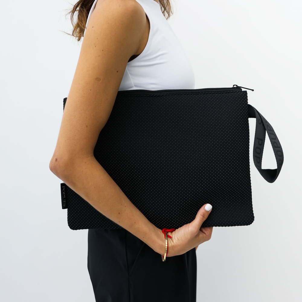  Pop Ups Brand LAPTOP SLEEVE BLACK DOTTED - Default Title - Bonton