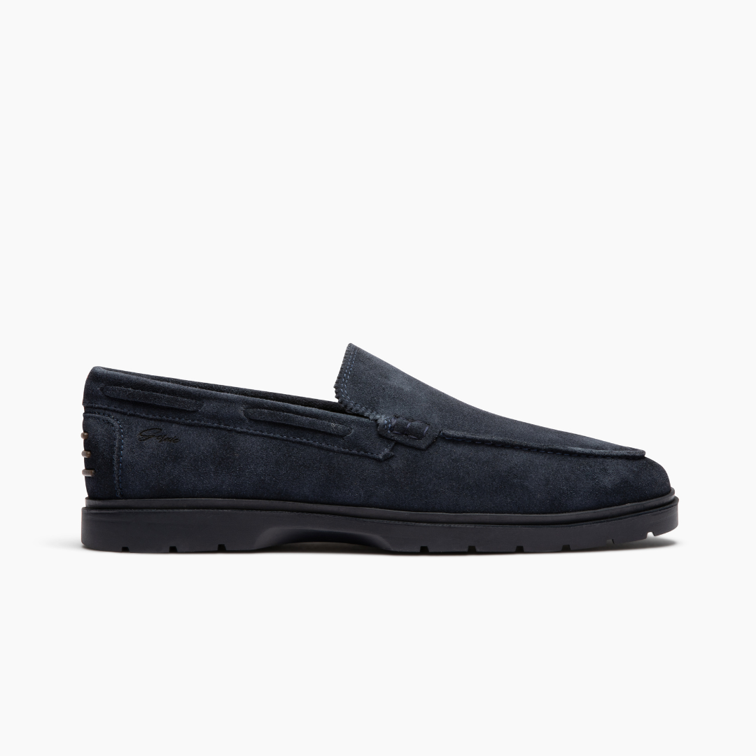  Gernie NYC 28's Venetian Leather Low Top Suede - Black Suede - Bonton