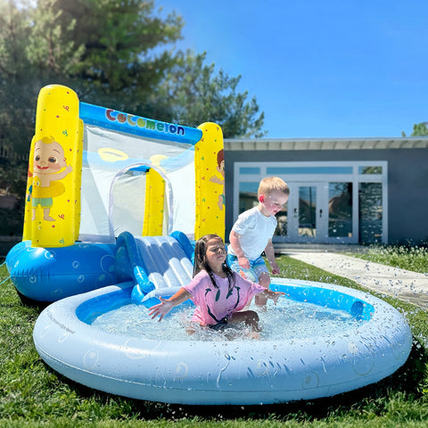 CoComelon Jump N' Slide Bouncers (Includes Electric Air Pump)