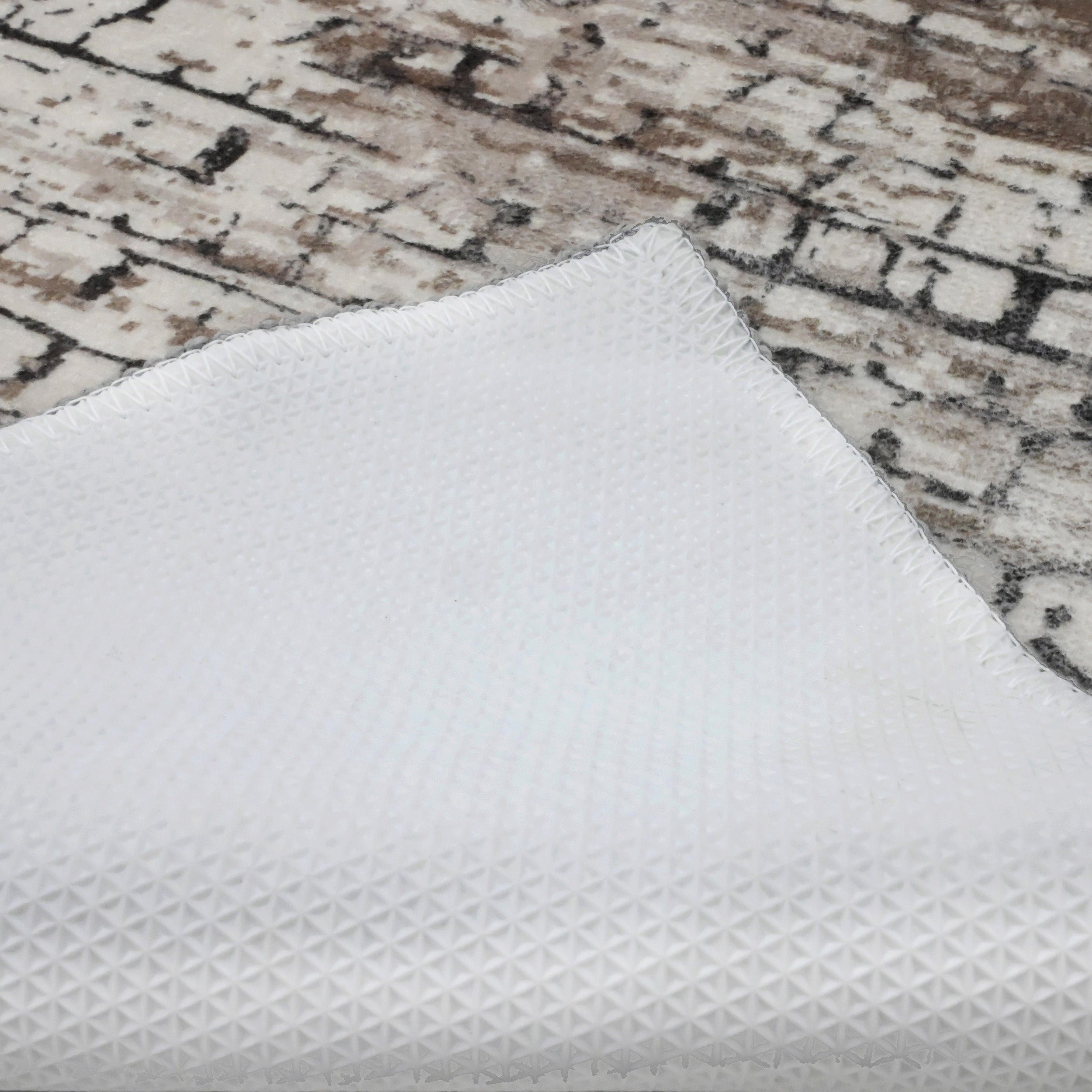  Bibb Home Bibb Home Washable Flannel Printed Accent Rug With Latex Back 1-2-Pack 20x30 - 20