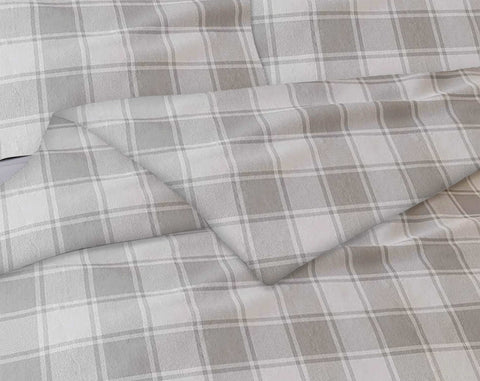 Bibb Home 3-Piece Flannel Duvet Cover SetBibb Home Flannel Duvet Cover Set