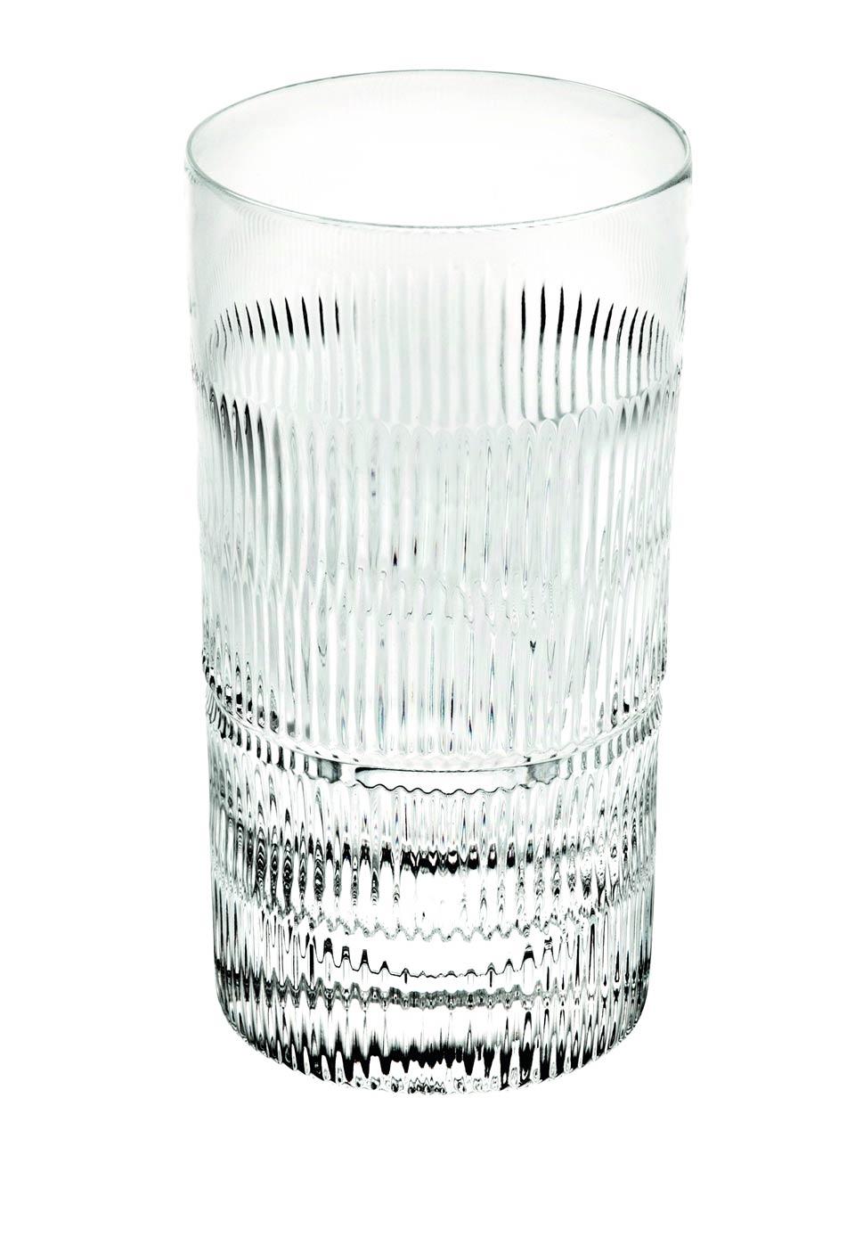  Vista Alegre Vendome Highball Glasses Set of 4 - Clear - Bonton