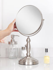 Makeup Mirror with 10X/1X Magnification & Swivel