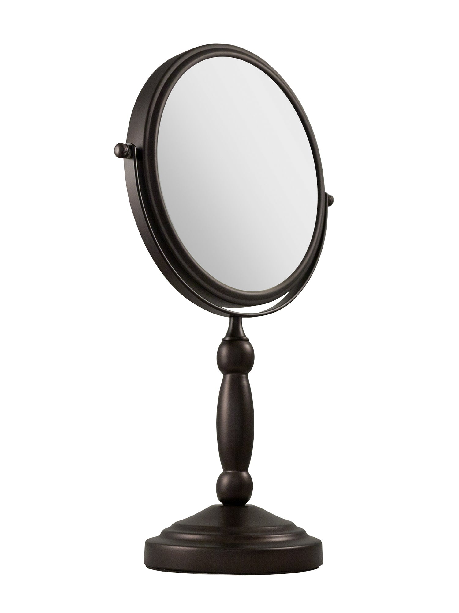  Zadro Makeup Mirror with 10X/1X Magnification & Swivel - Oil-Rubbed Bronze - Bonton