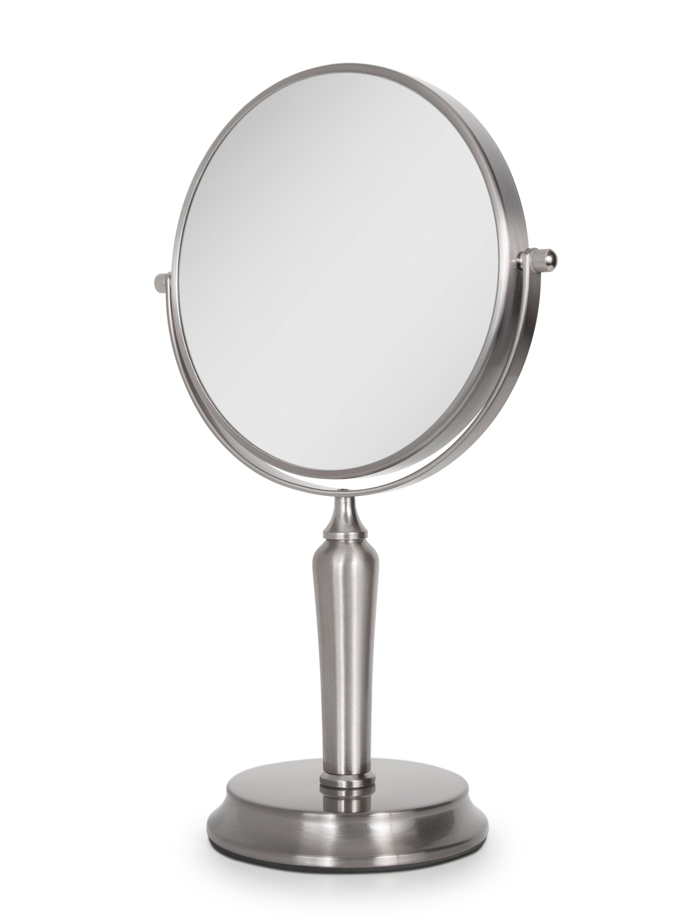  Zadro Anaheim Makeup Mirror with 5X/1X Magnification - Satin Nickel - Bonton