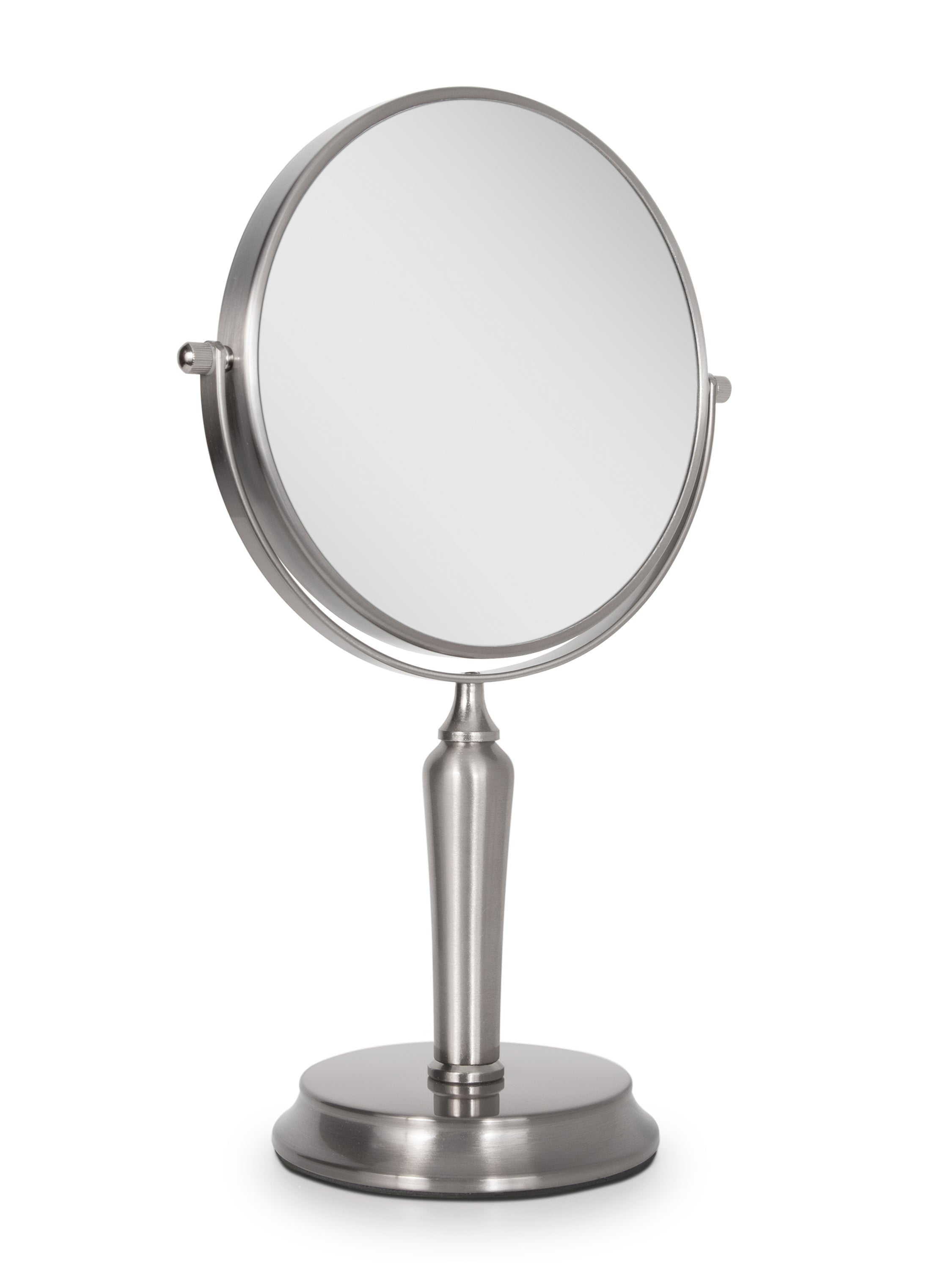  Zadro Anaheim Makeup Mirror with 5X/1X Magnification - Satin Nickel - Bonton