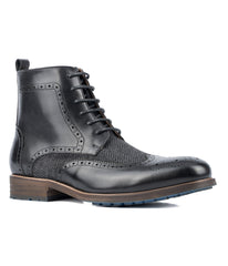 Vintage Foundry Co. Men's Flint Boots Black