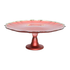 Baroque Glass Cake Stand