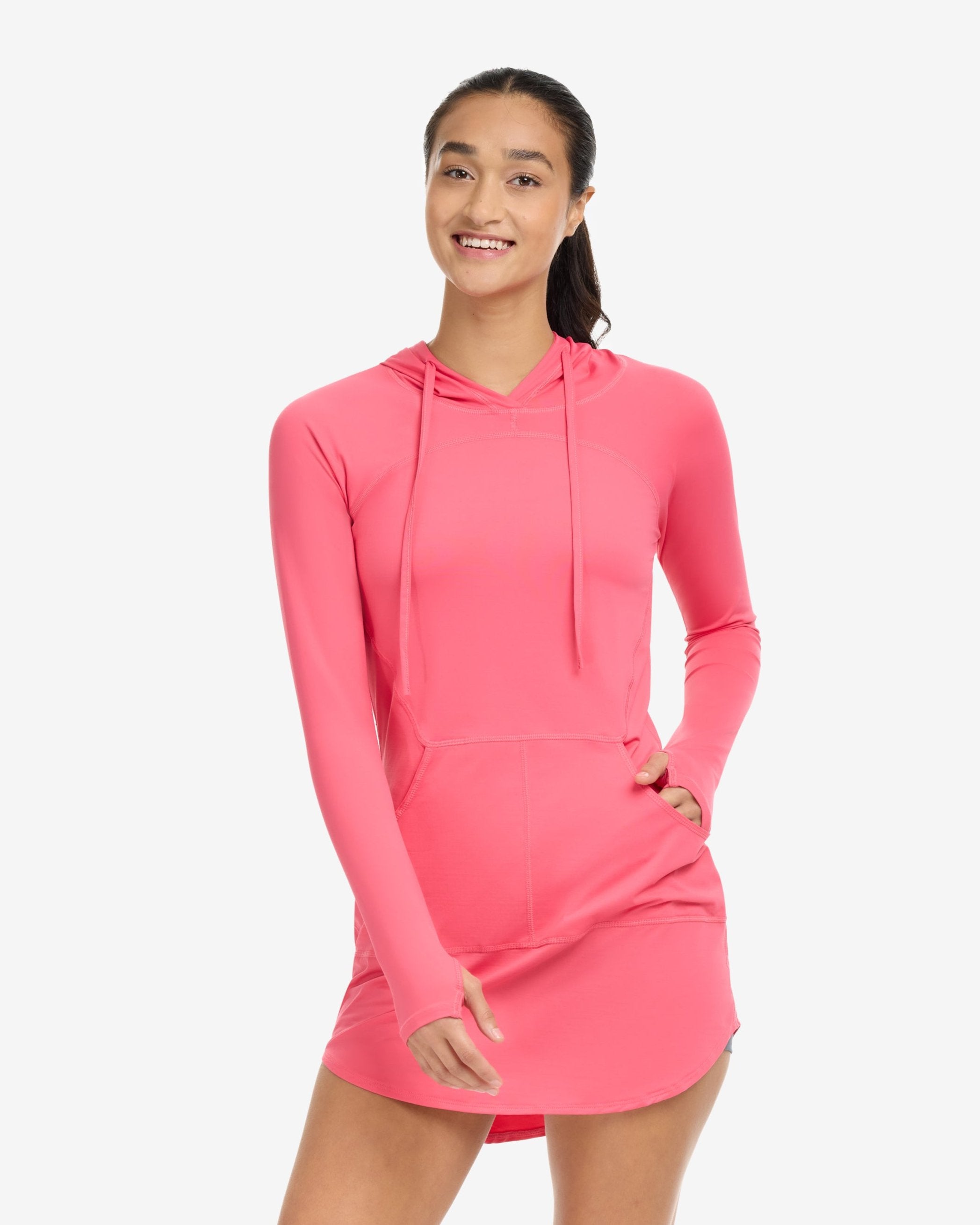  BloqUV WOMEN'S RELAXED HOODIE DRESS (2009) - Black - Bonton