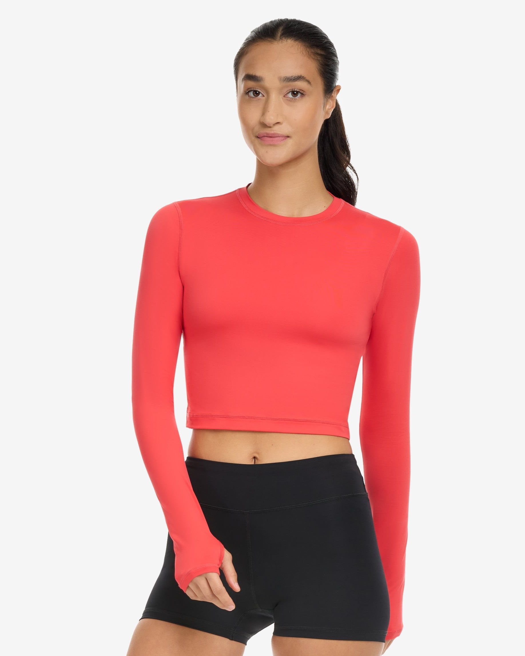  BloqUV WOMEN'S EVERYDAY CROP TOP (4015) - Black - Bonton