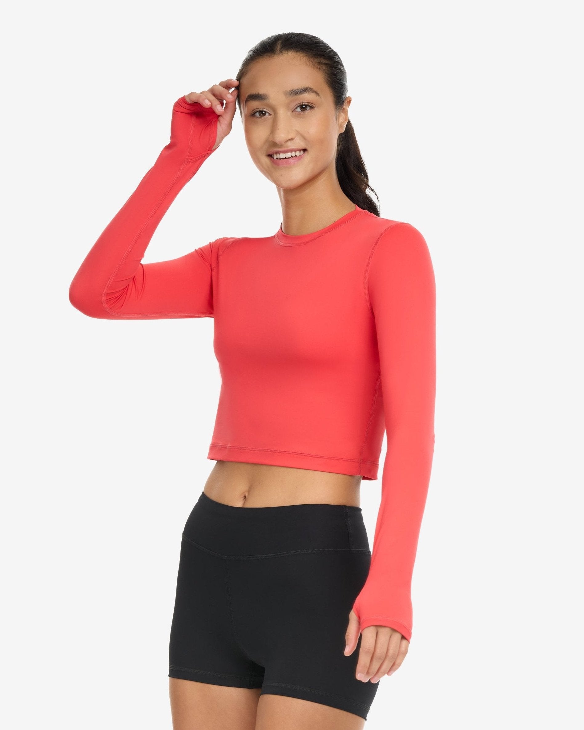  BloqUV WOMEN'S EVERYDAY CROP TOP (4015) - Black - Bonton