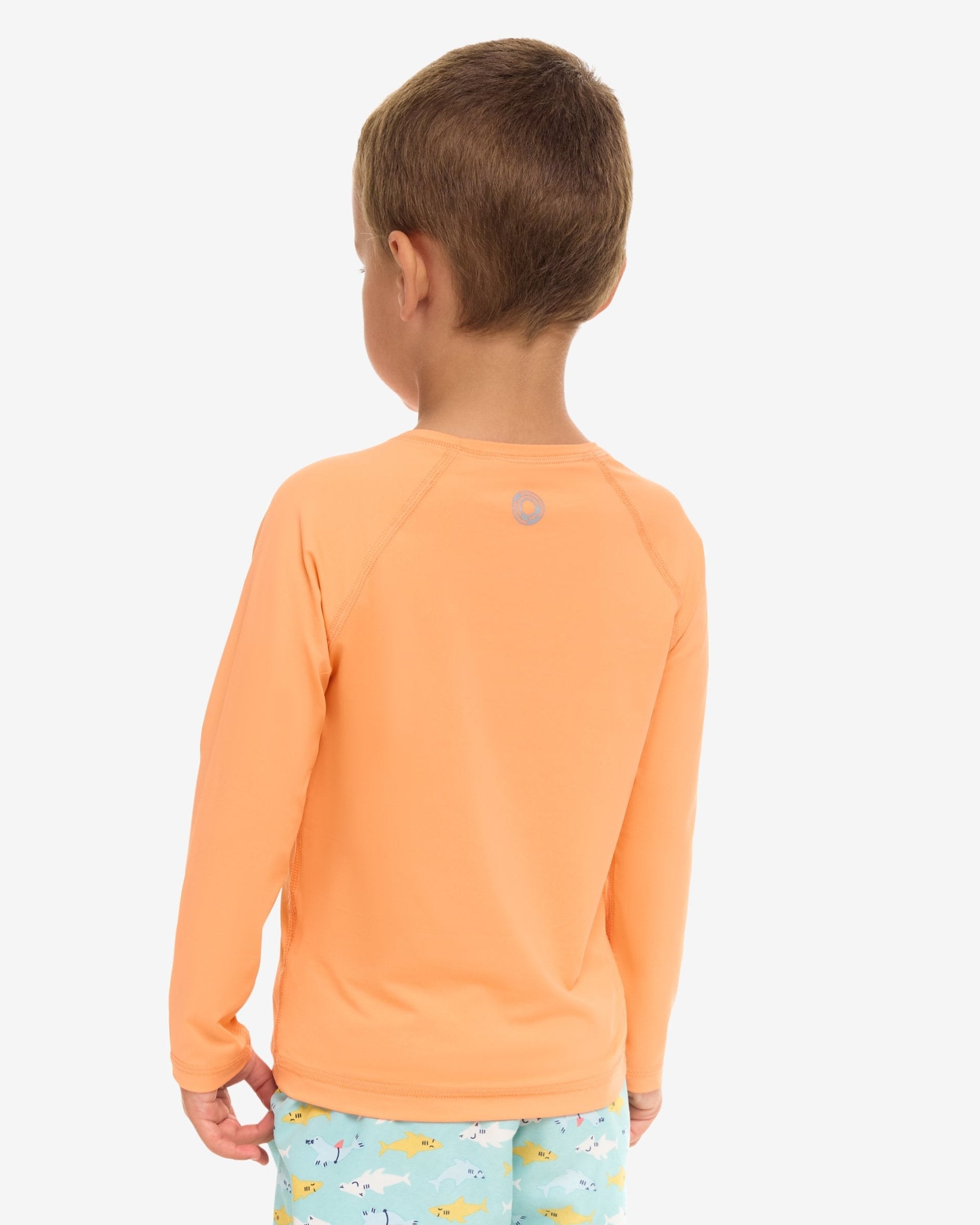  BloqUV TODDLER'S CREW NECK TOP (1005T) - Caribbean Blue - Bonton