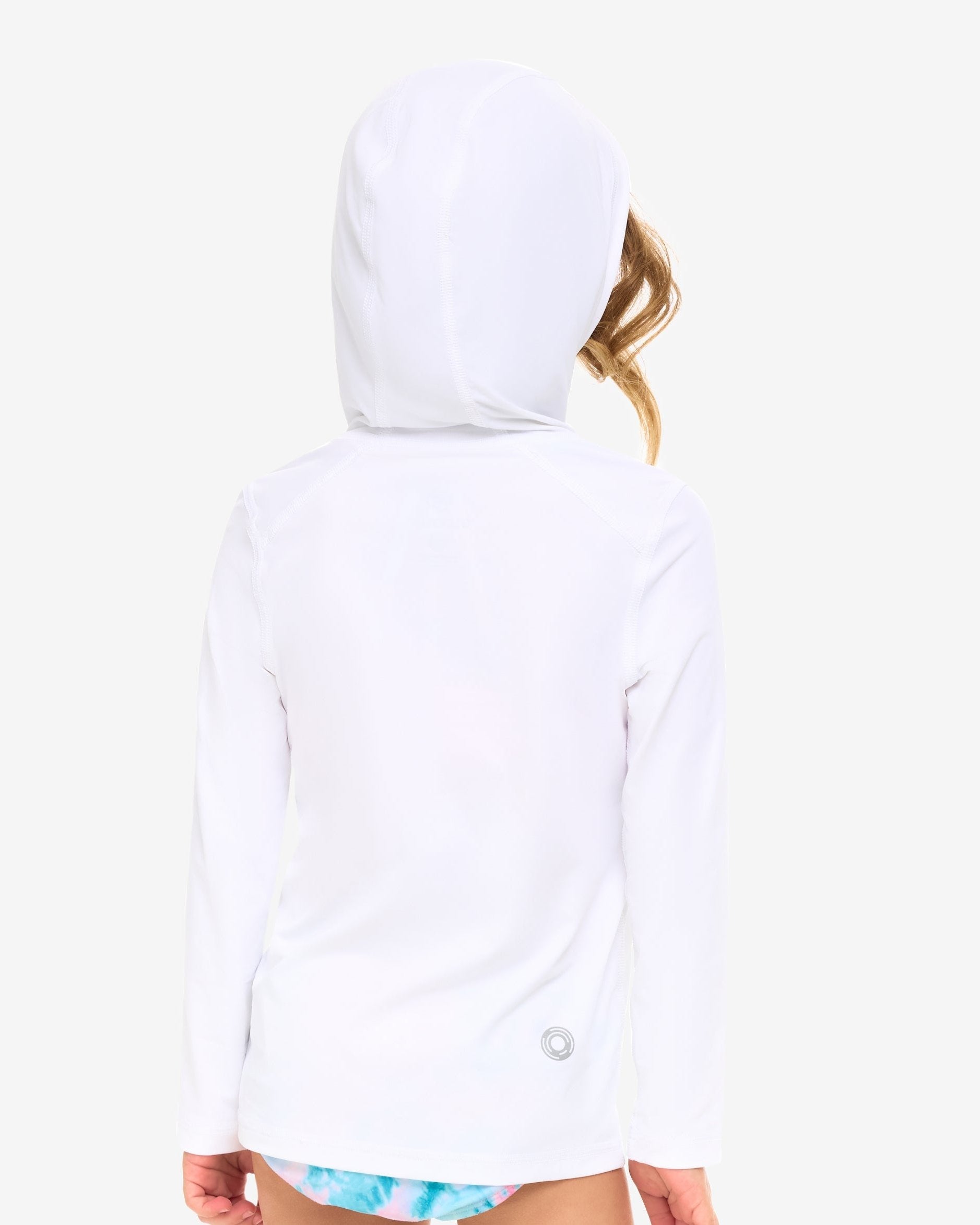  BloqUV KIDS FULL ZIP HOODIE TOP (1003K) - Tickle Me Pink - Bonton