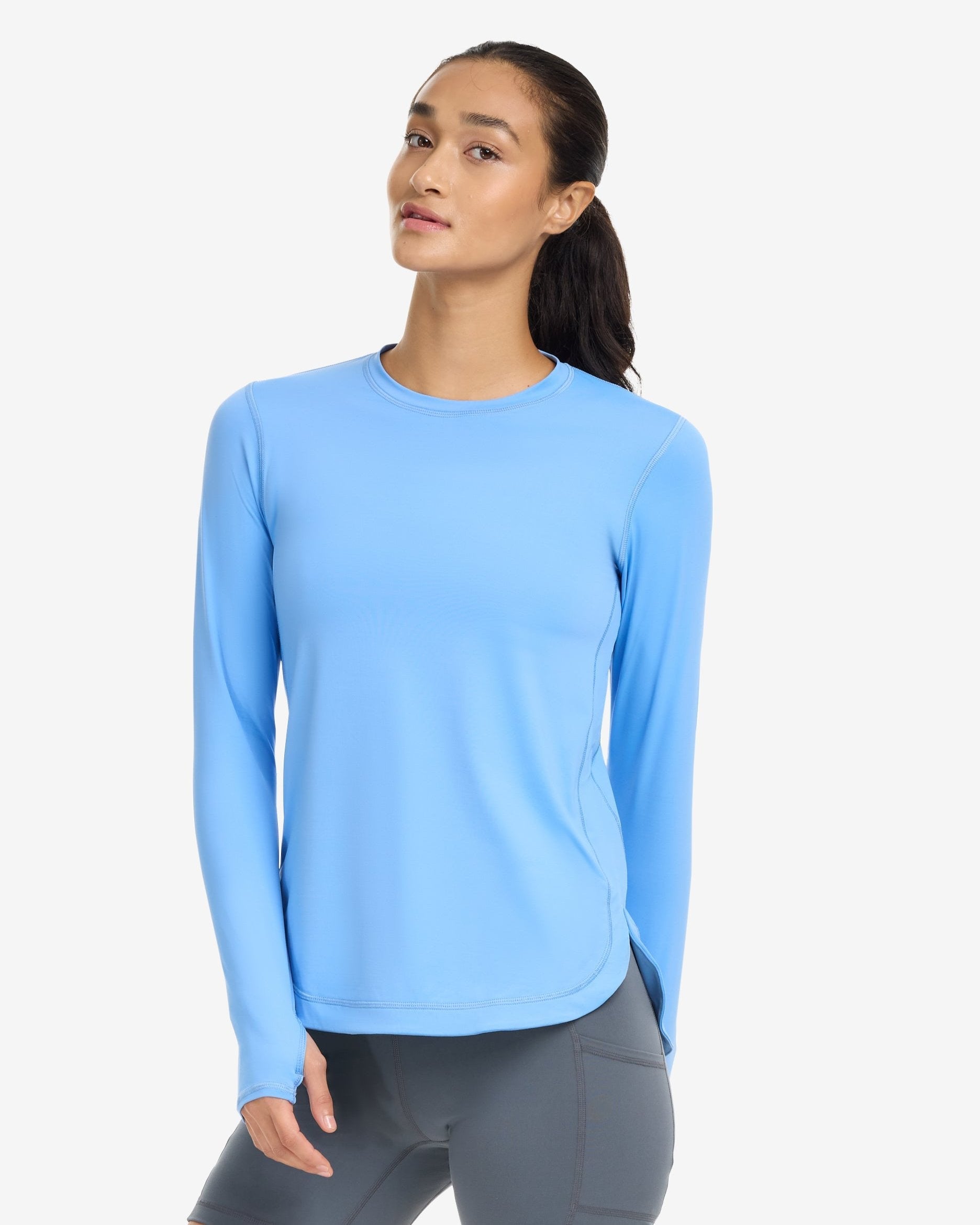  BloqUV WOMEN'S RELAXED SCALLOP TOP (2015) - Black - Bonton