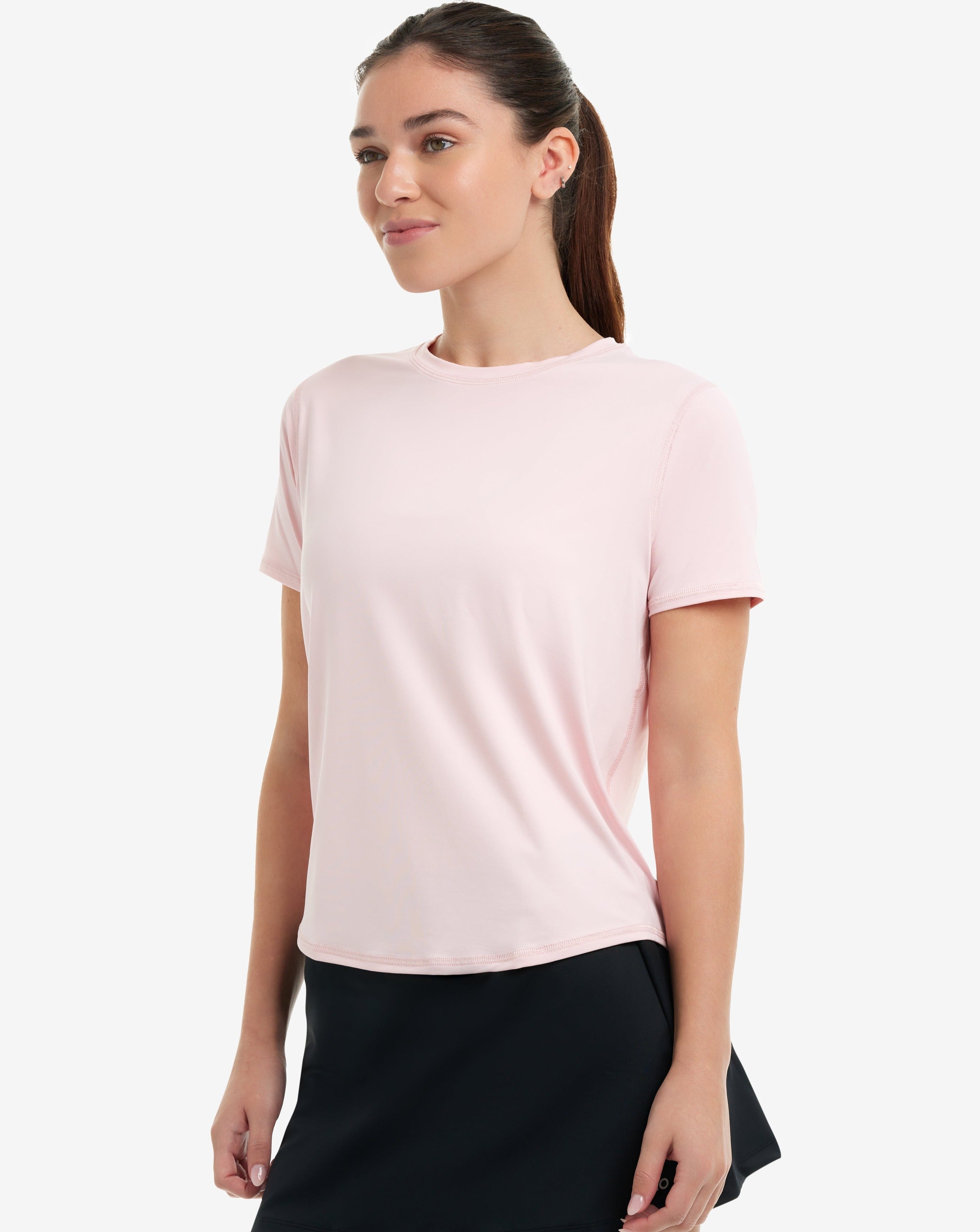  BloqUV WOMEN'S RELAXED SHORT SLEEVE CREW (1101) - Black - Bonton