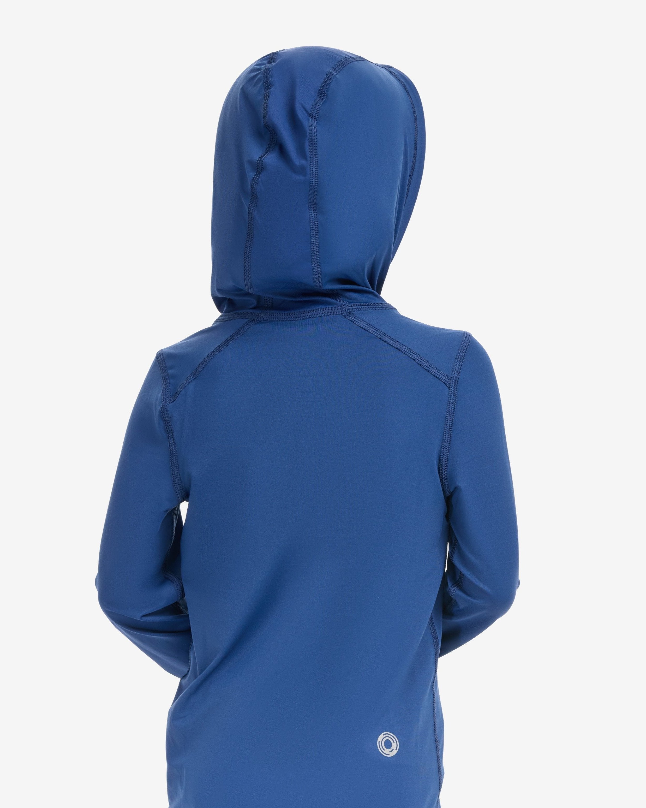  BloqUV KIDS FULL ZIP HOODIE TOP (1003K) - Tickle Me Pink - Bonton
