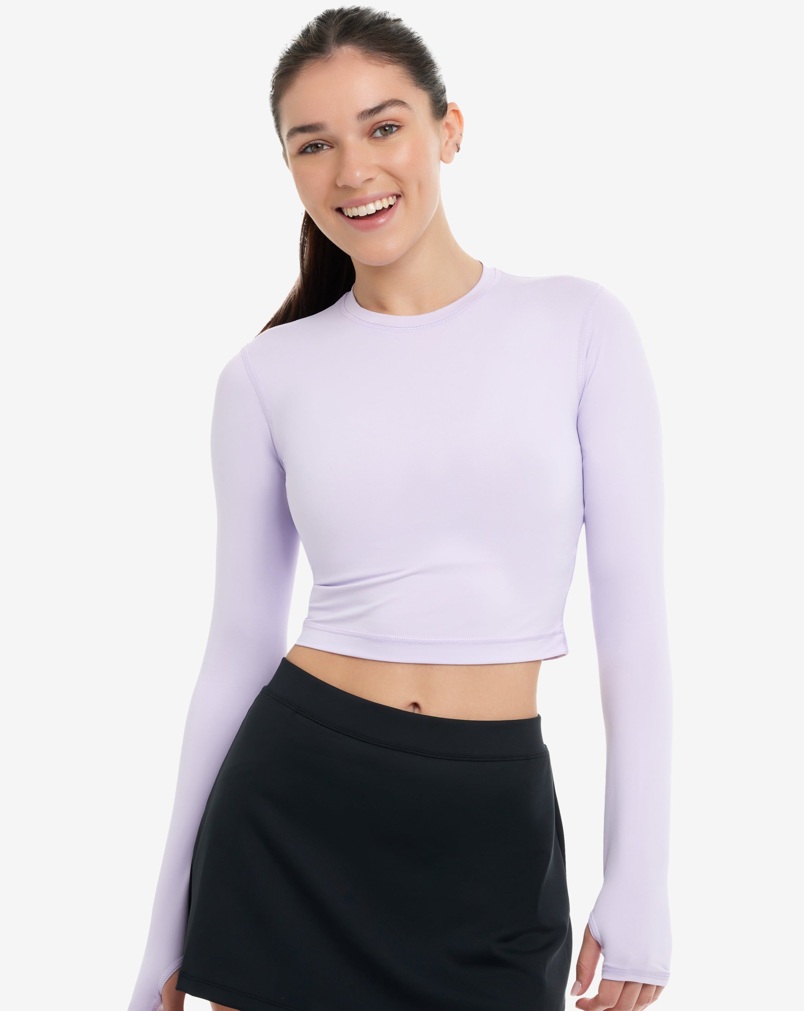  BloqUV WOMEN'S EVERYDAY CROP TOP (4015) - Black - Bonton