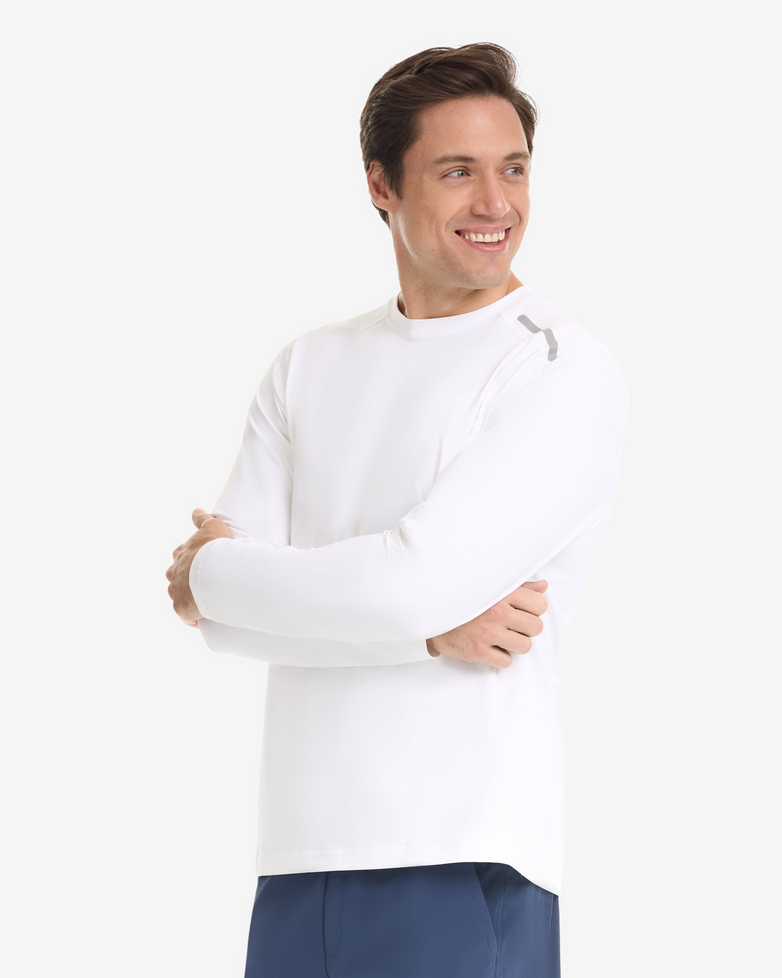  BloqUV MEN'S LONG SLEEVE JET TEE (12002) - Black - Bonton
