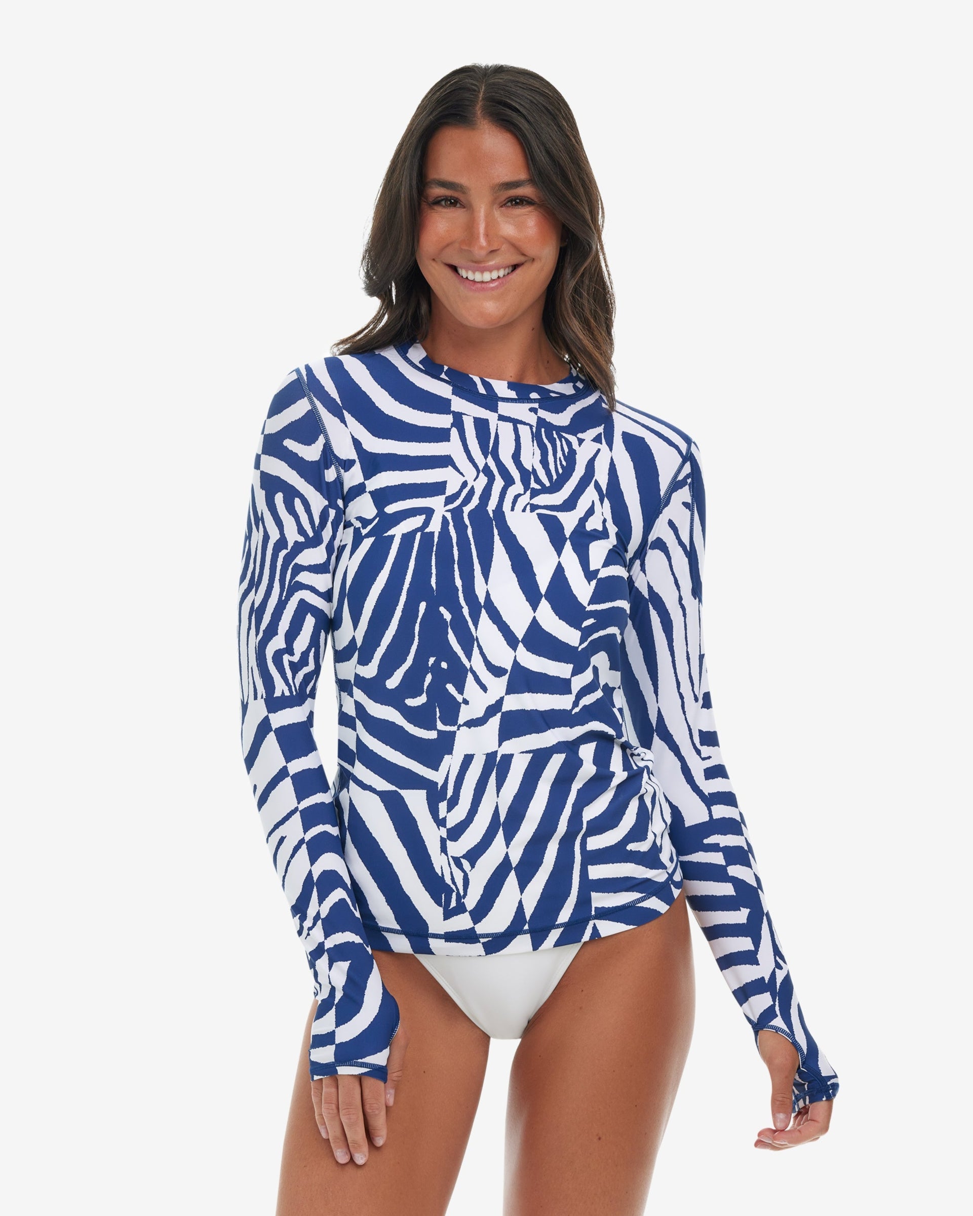  BloqUV BLOQUV X JANTZEN - WOMEN'S LONG SLEEVE 24/7 (2001J) - Infinity Coral - Bonton