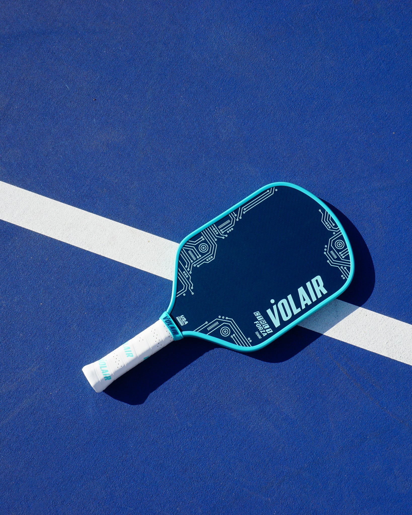  Volair Pickleball CTRL 1 16mm Forza Pickleball Paddle by Volair Pickleball - Blue - Bonton