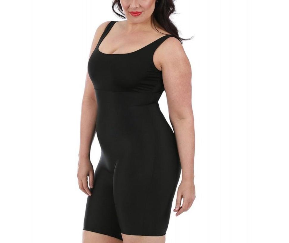  InstantFigure InstantFigure Bodyshorts Plus Size Shapewear WB40061C - Black - Bonton