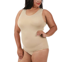 InstantFigure Tank Bodysuit Plus Size Shapewear WB4033C