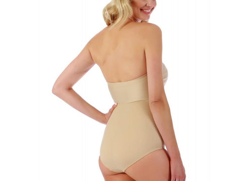 InstantFigure Bandeau Brief Bodysuit Shapewear Slim Fit WBS012