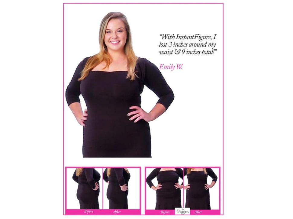  InstantFigure InstantFigure Bodyshorts Shapewear WB40061 - Black - Bonton