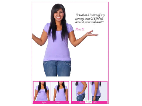 InstantFigure Hi-Waist Plus Size Panty With Thong Back WP019TC