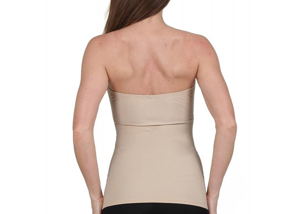  InstantFigure InstantFigure Strapless Bandeau Top WBT035 - Black - Bonton