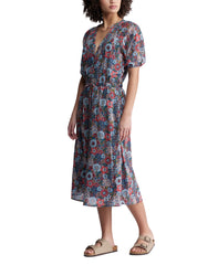 Merrie Wide Sleeve Maxi Dress