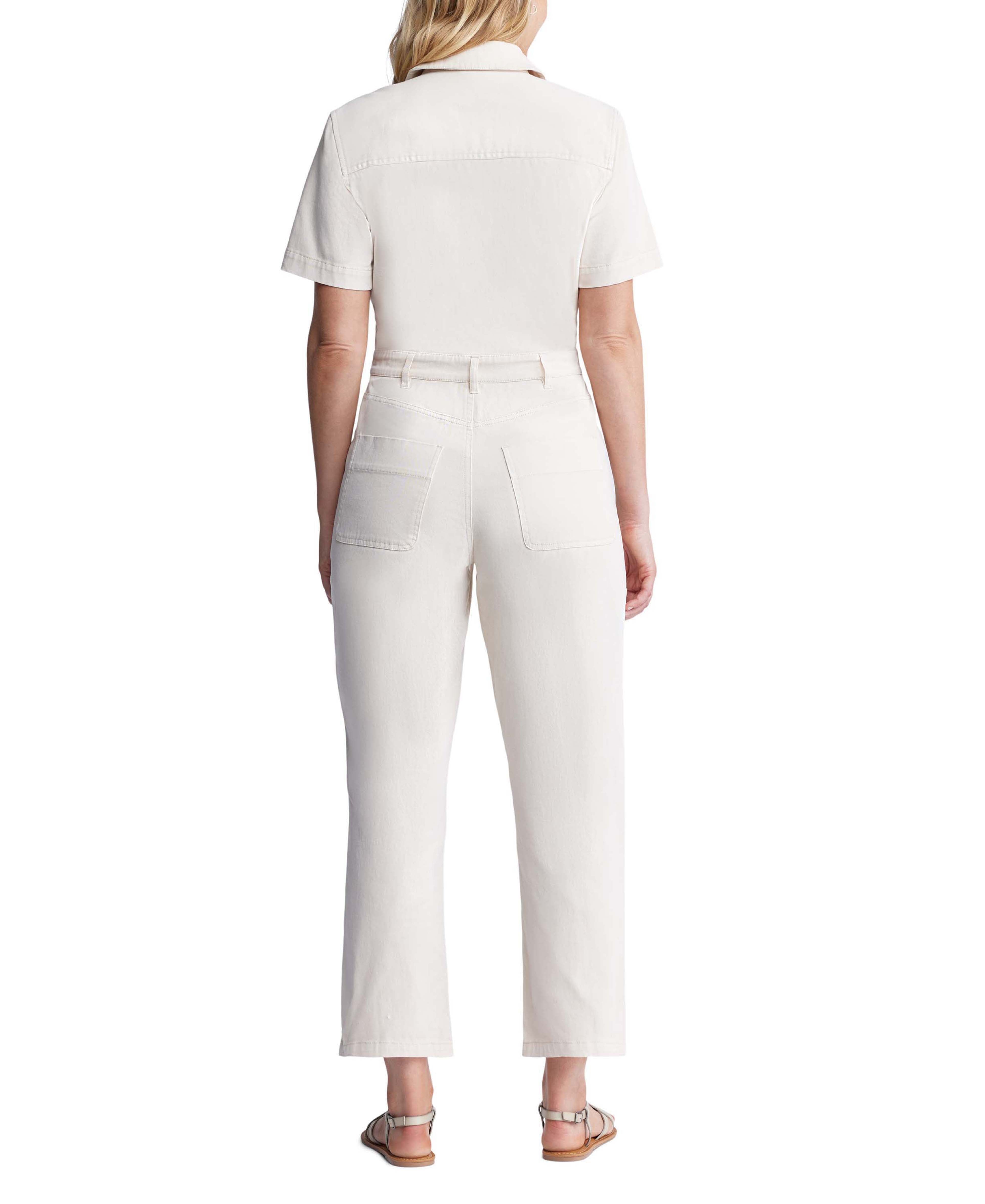  Buffalo David Bitton Stacia Ss Jumpsuit - Whitecap Gray - Bonton