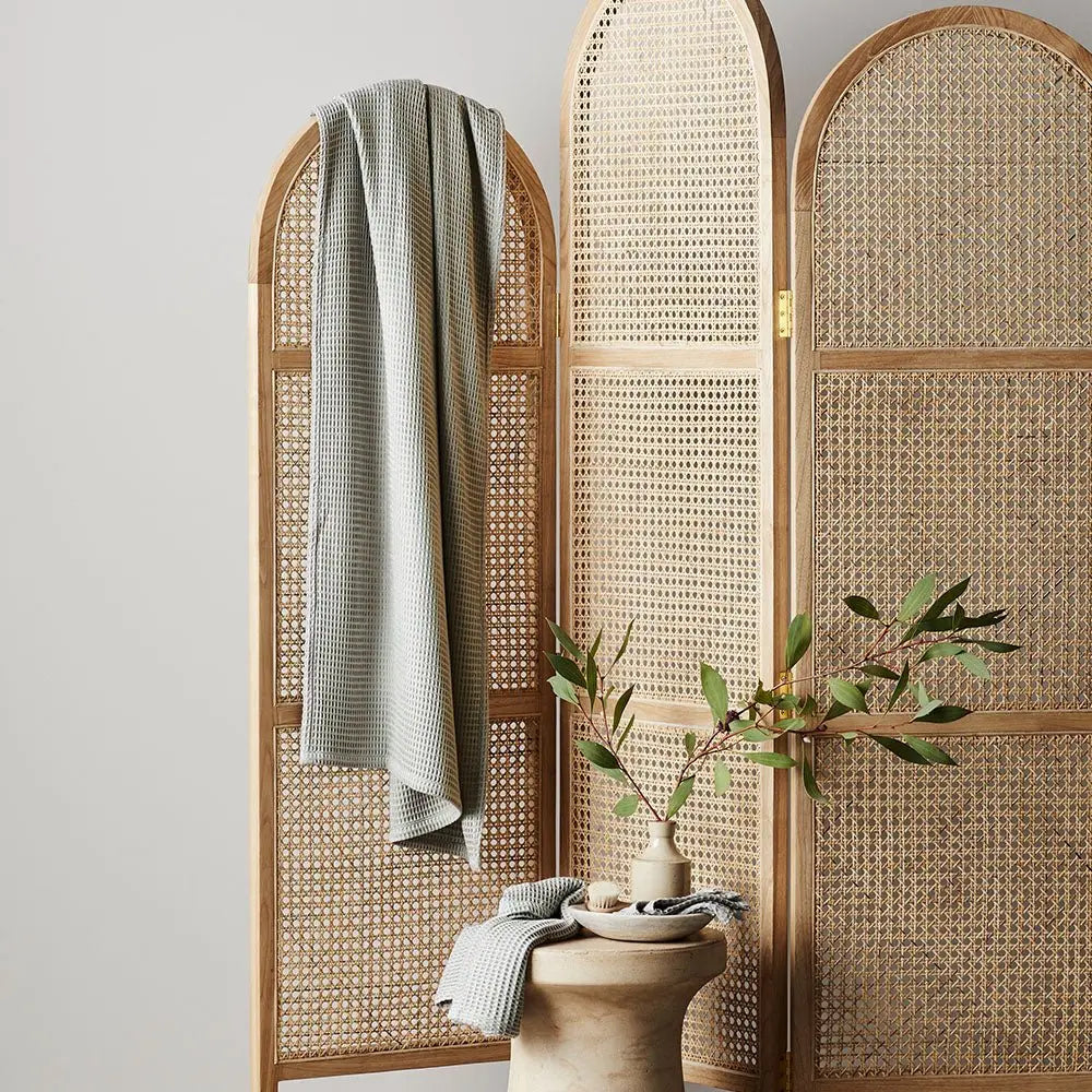  ettitude Bamboo Waffle Towels by ettitude - Cloud - Bonton