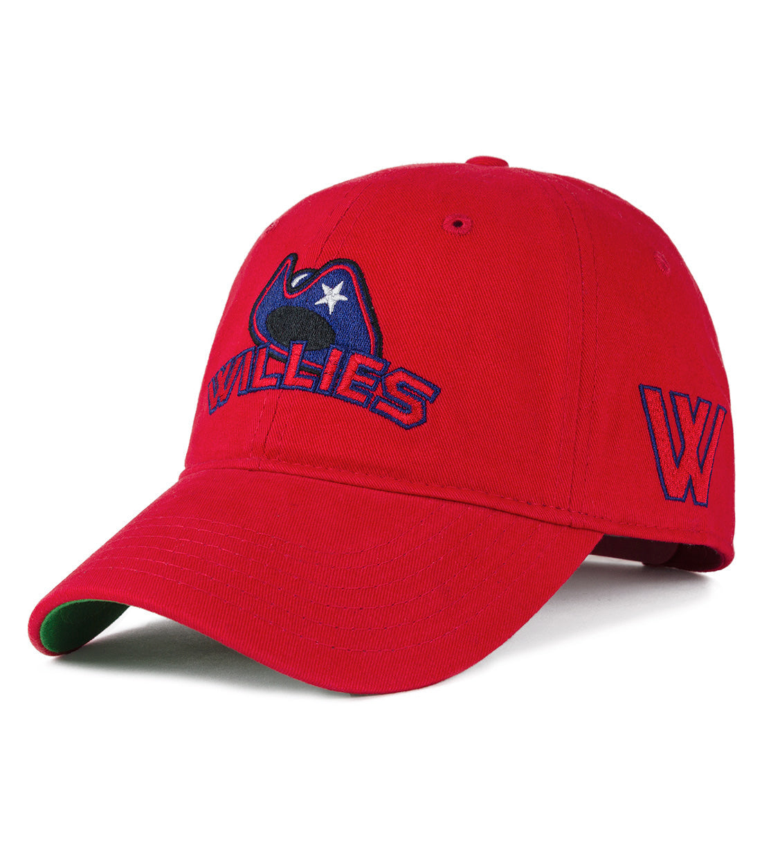  Williamsburg Hatters Unisex Berry Street Willies Unstructured Baseball Cap Classic Adjustable Dad Hat - Red - Bonton