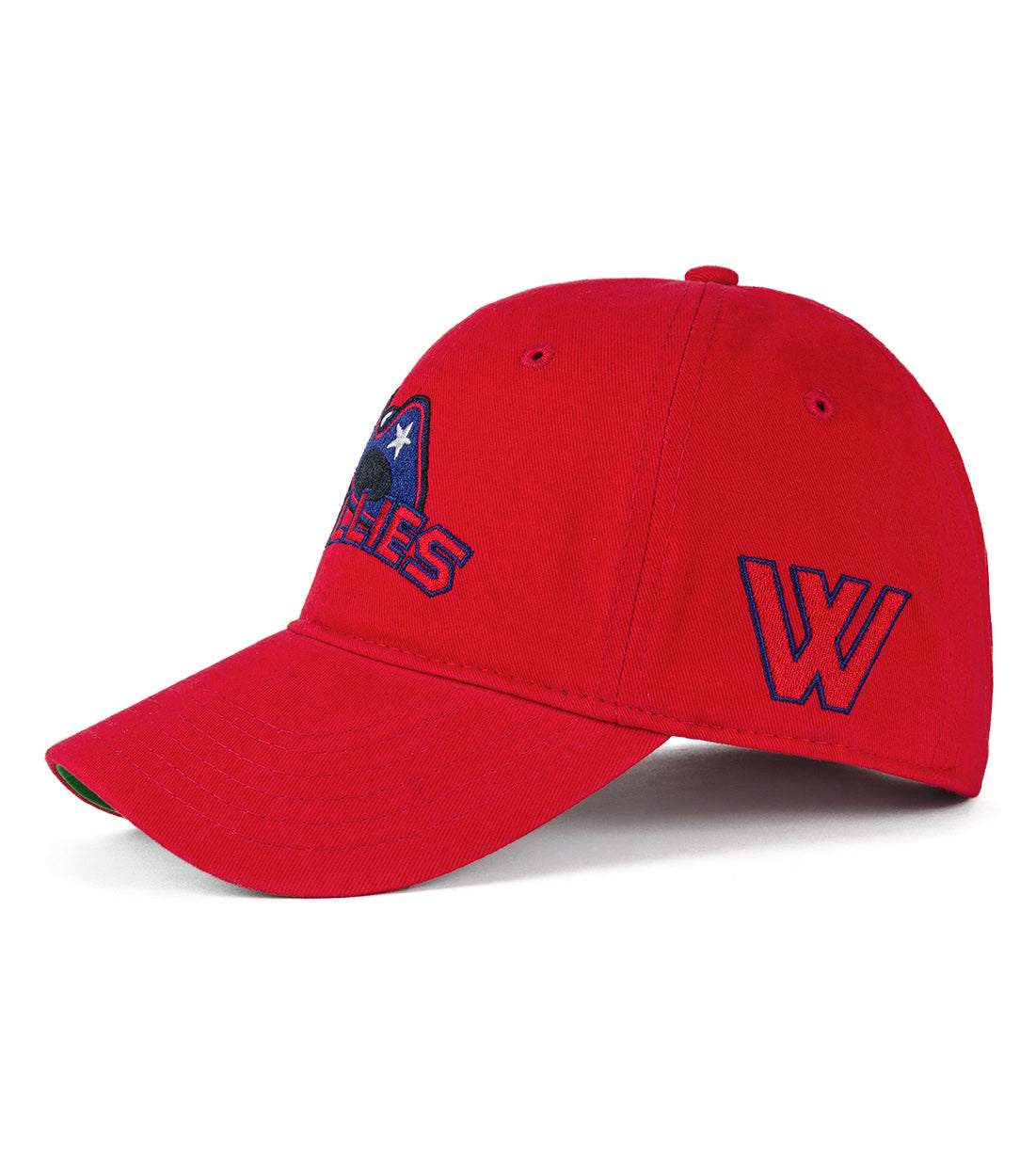  Williamsburg Hatters Unisex Berry Street Willies Unstructured Baseball Cap Classic Adjustable Dad Hat - Red - Bonton