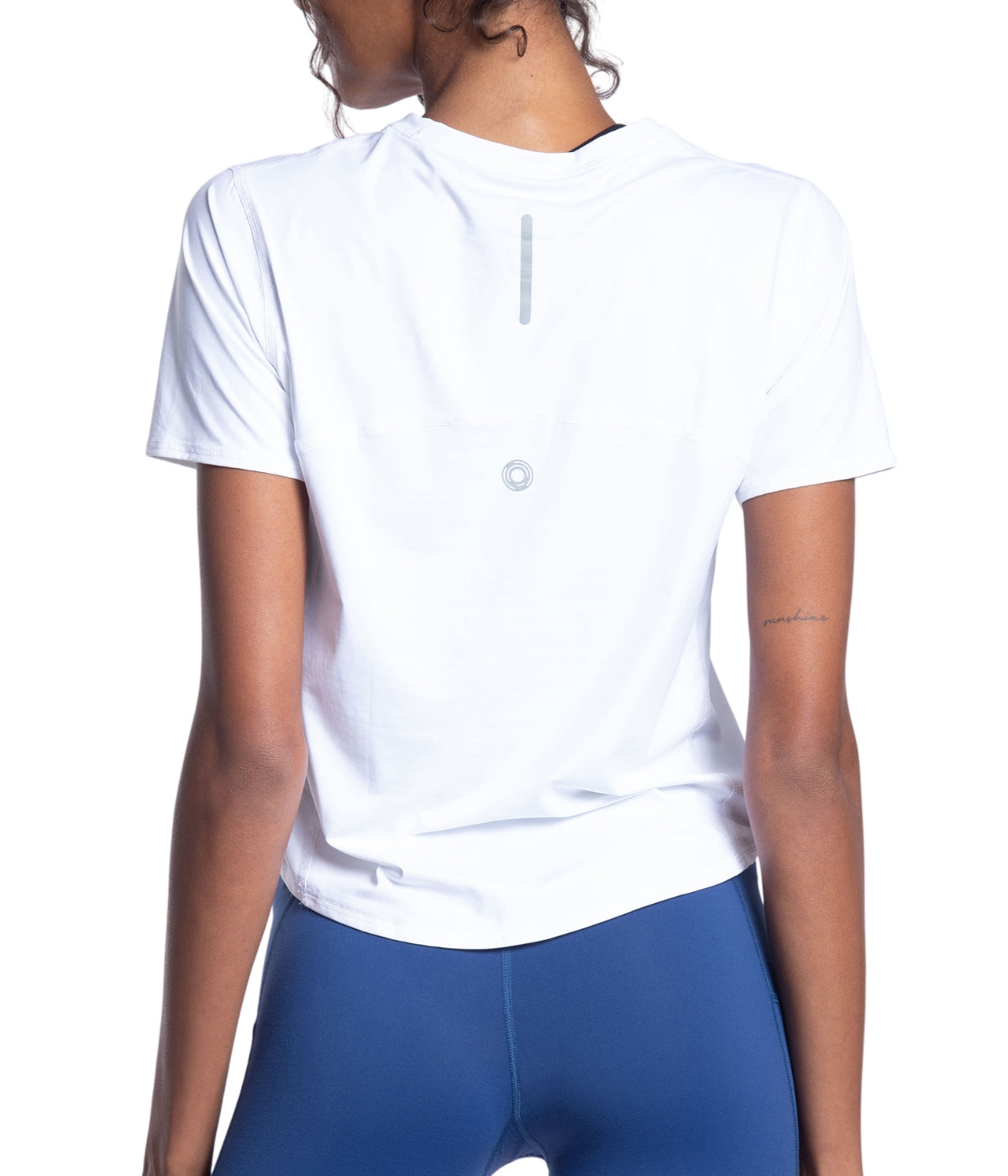  BloqUV BloqUV Women's UPF 50+ Sun Protection Short Sleeve Crew Top - White - Bonton