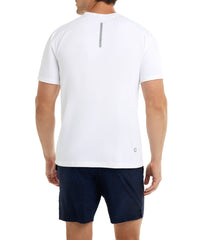 BloqUV Men's UPF 50+ Sun Protection Short Sleeve Crew Neck Top