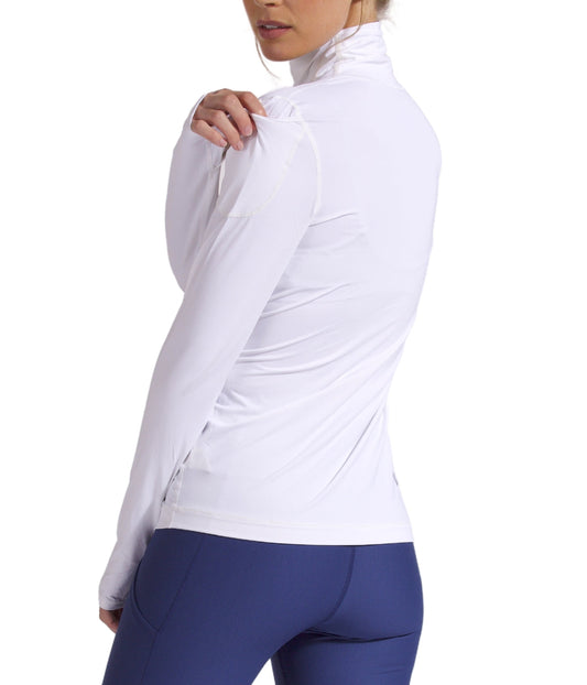 BloqUV Women's UPF 50+ Sun Protection Turtleneck Top